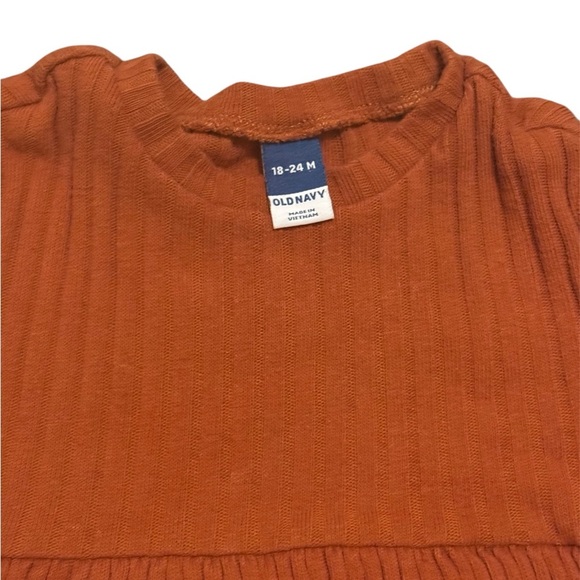 Old Navy Rust Ribbed Knit Ensemble - Picture 3 of 6